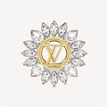 18K Louis Vuitton Sunflower Brooch