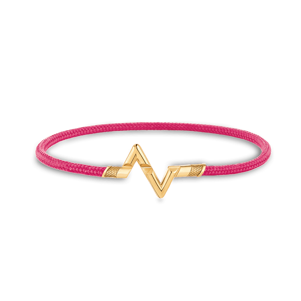 18K Louis Vuitton Volt Upside Down Play Pink Bracelet