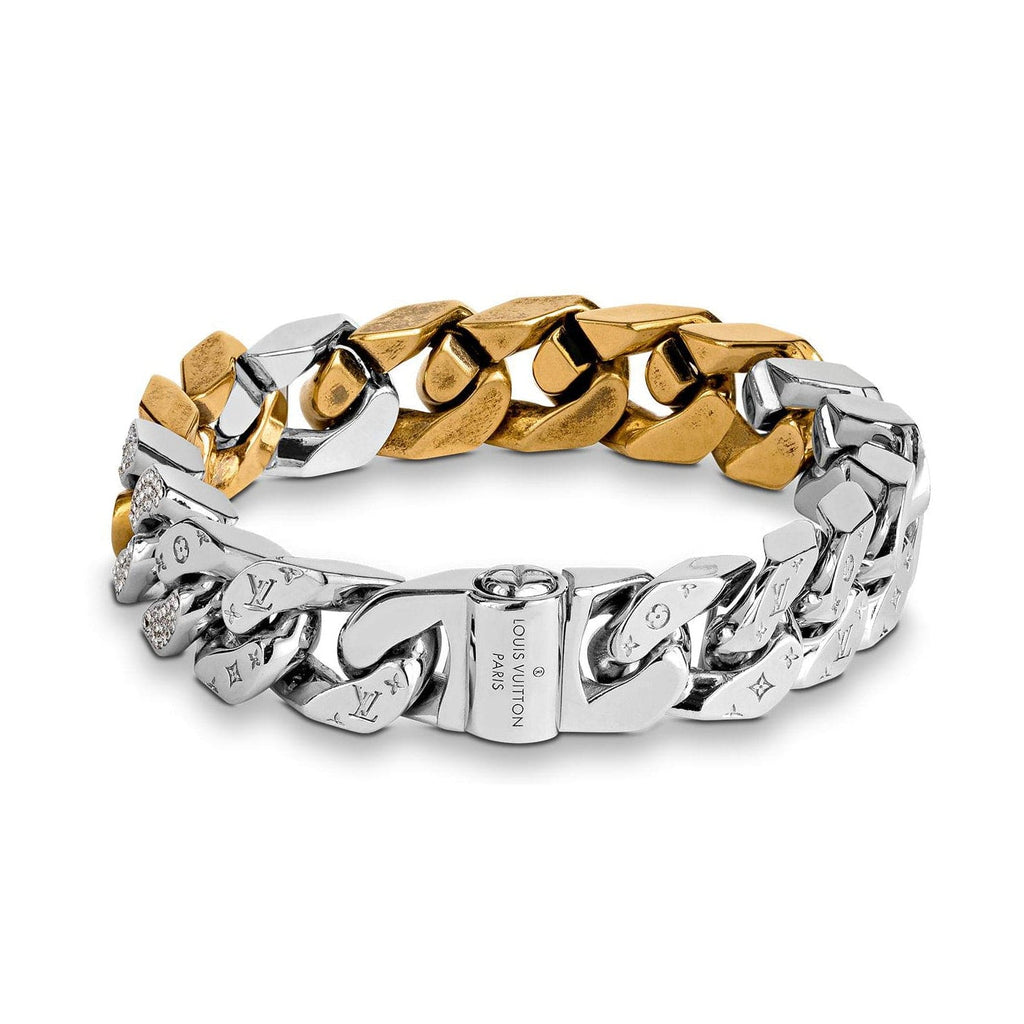18K Louis Vuitton Monochain Soapy Bracelet