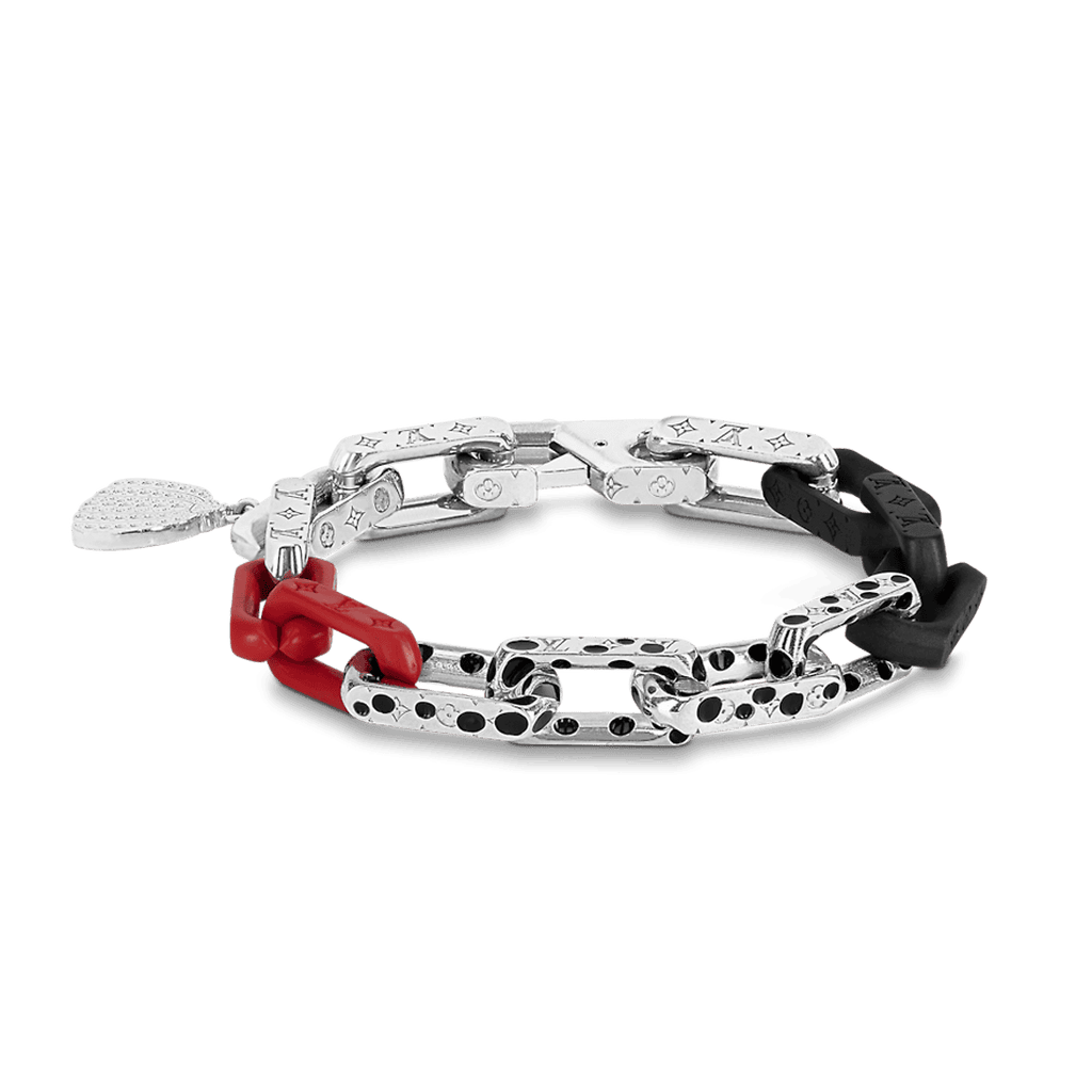 18K Louis Vuitton x YK Monogram Chain Bracelet