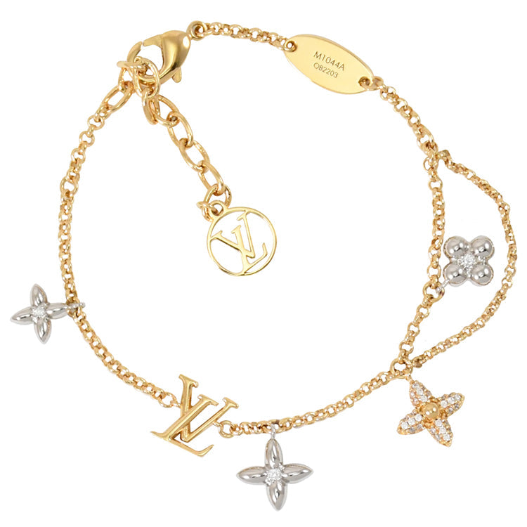 18K Louis Vuitton Gram Diamonds Bracelet