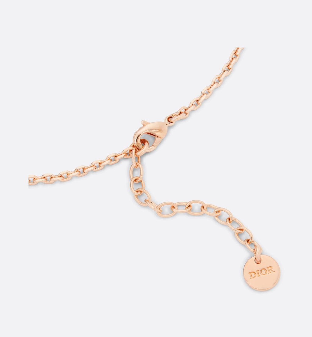 18K Petit Dior Pink Crystals Bracelet
