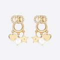 18K Dior Clair D Lune Earrings