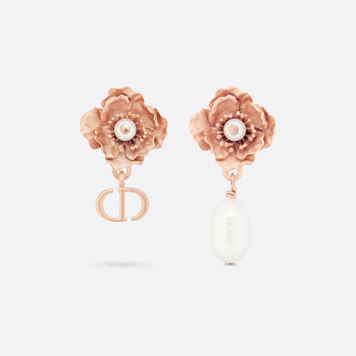 18K Dior D-Millefiori Earrings