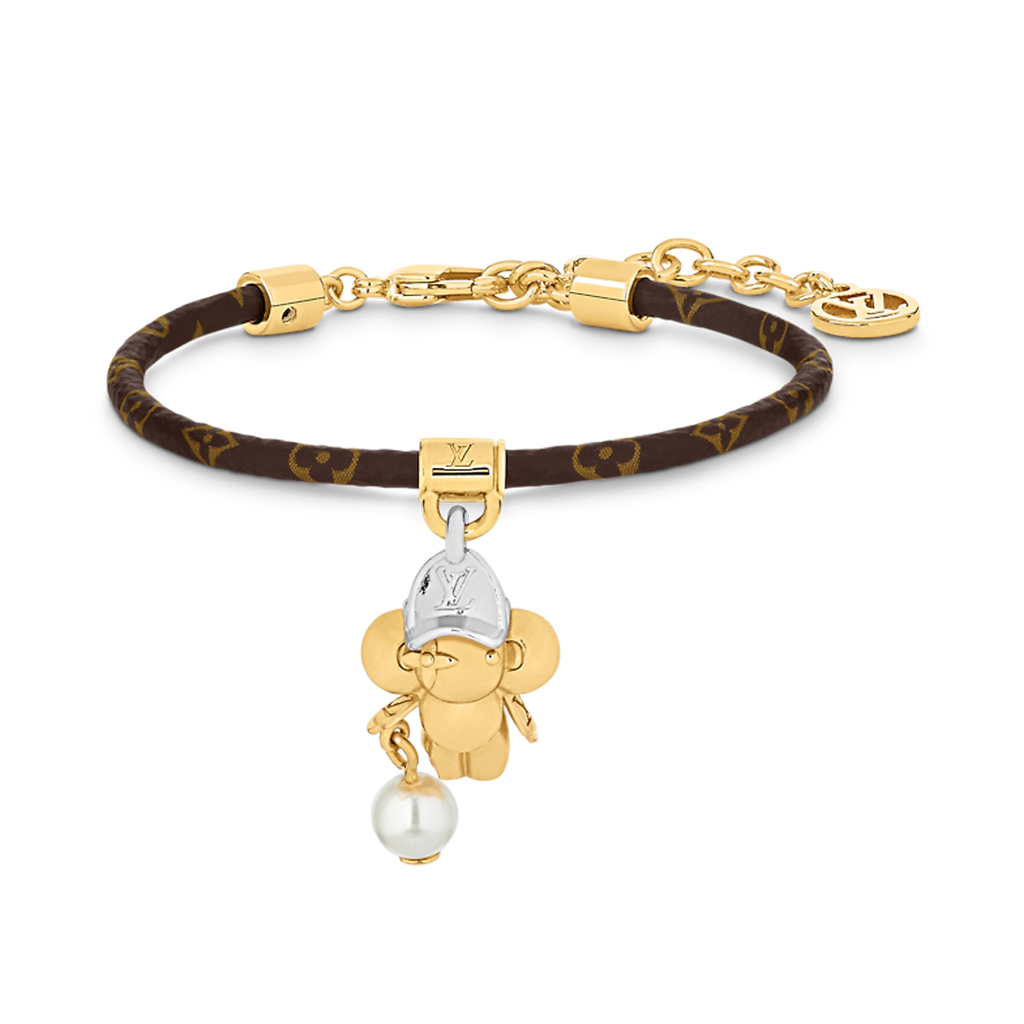 18K Louis Vuitton Vivienne Pearls Bracelet