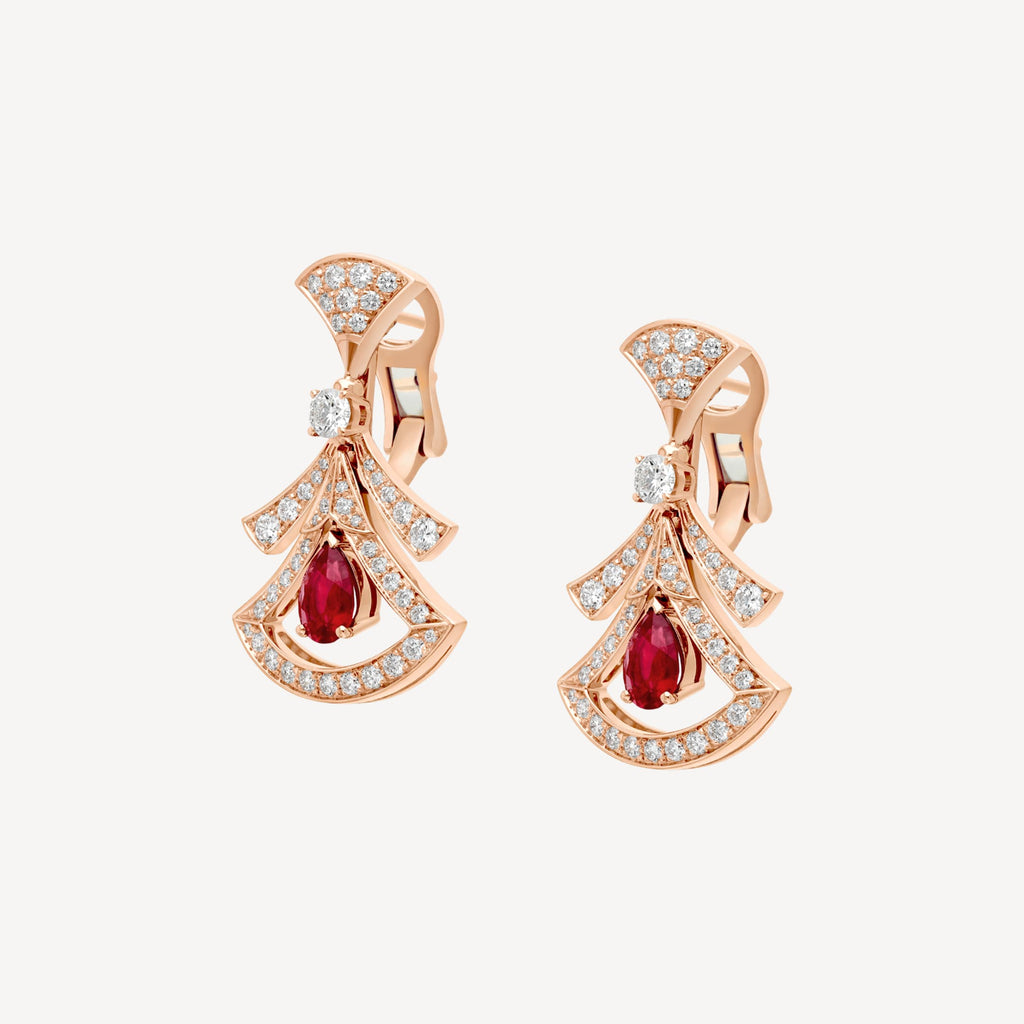 18K BVLGARI BVLGARI Dream Openwork Earrings