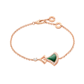 18K BVLGARI Dream Malachite Bracelet