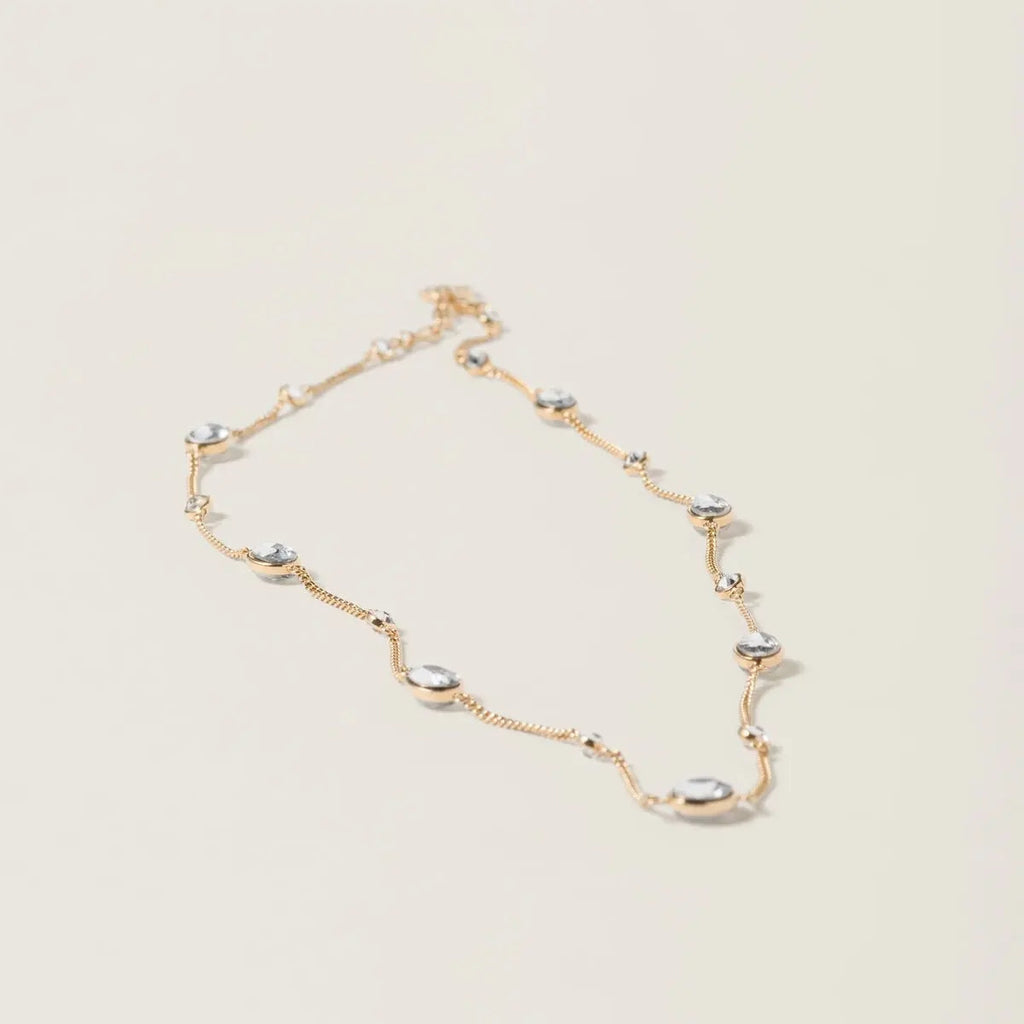 18K Miu Metal Crystals Bracelet