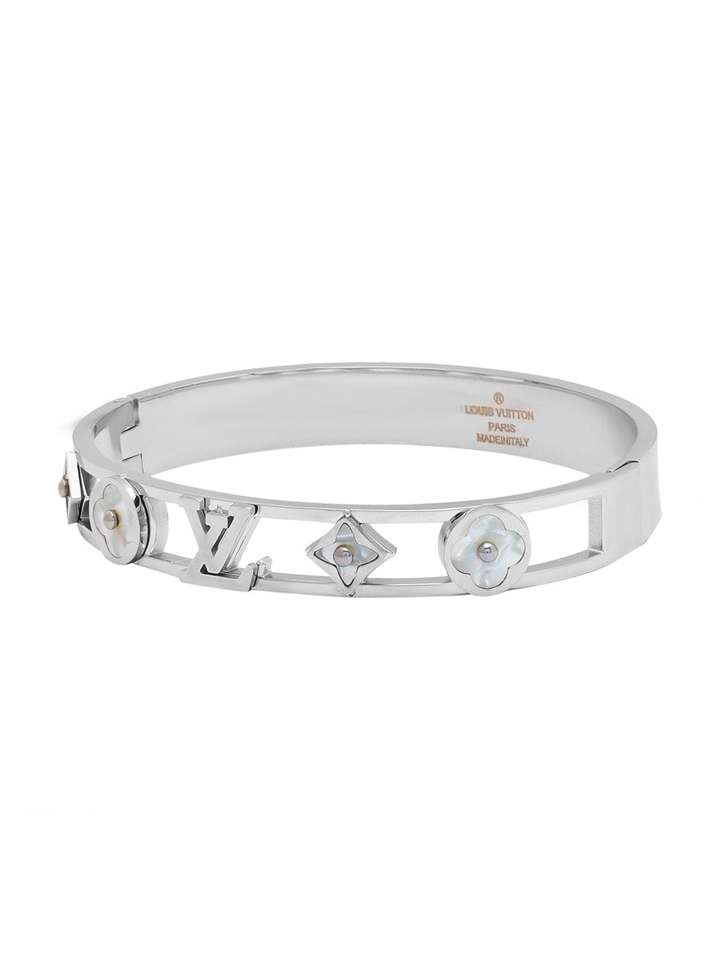 18K Louis Vuitton Crystal Studded Bracelet