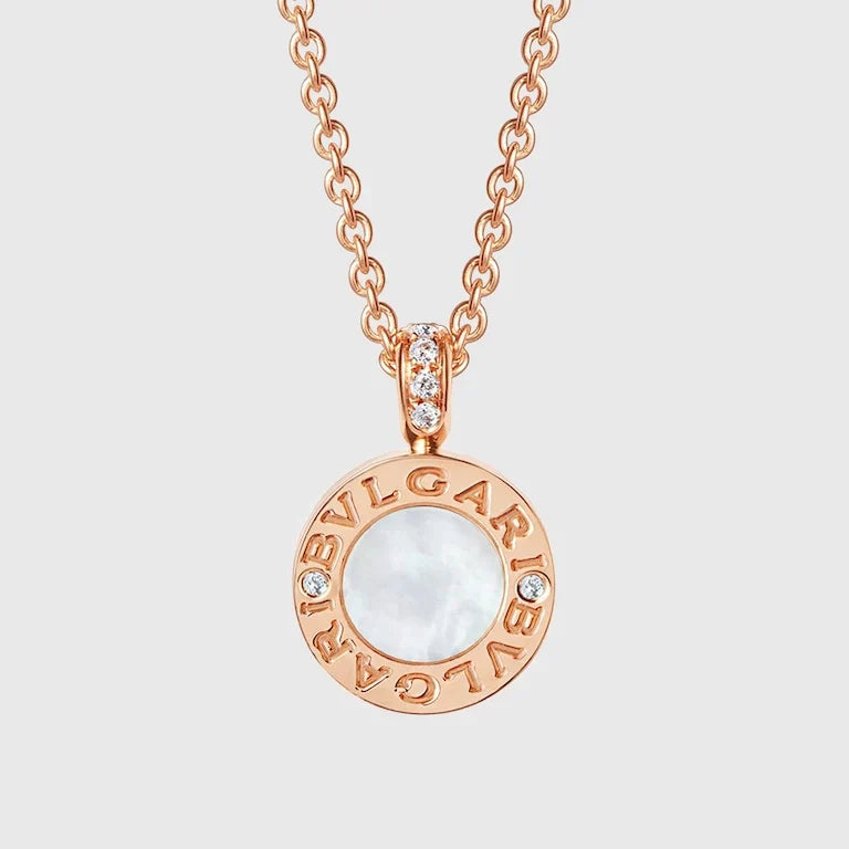 18K BVLGARI White Ceramic Necklace