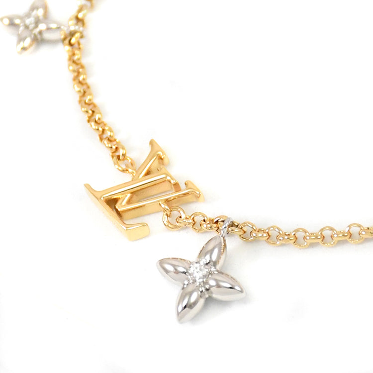 18K Louis Vuitton Gram Diamonds Bracelet