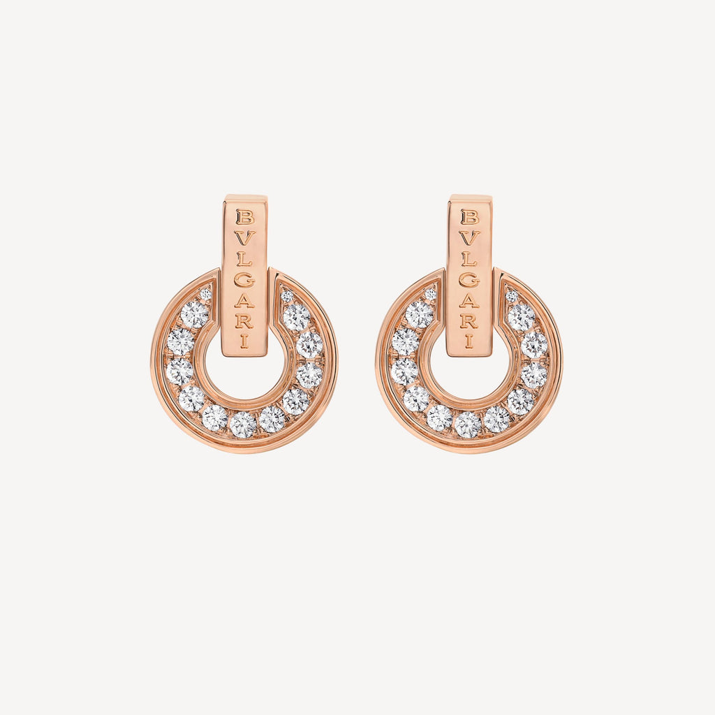 18K BVLGARI Rose Gold Earrings