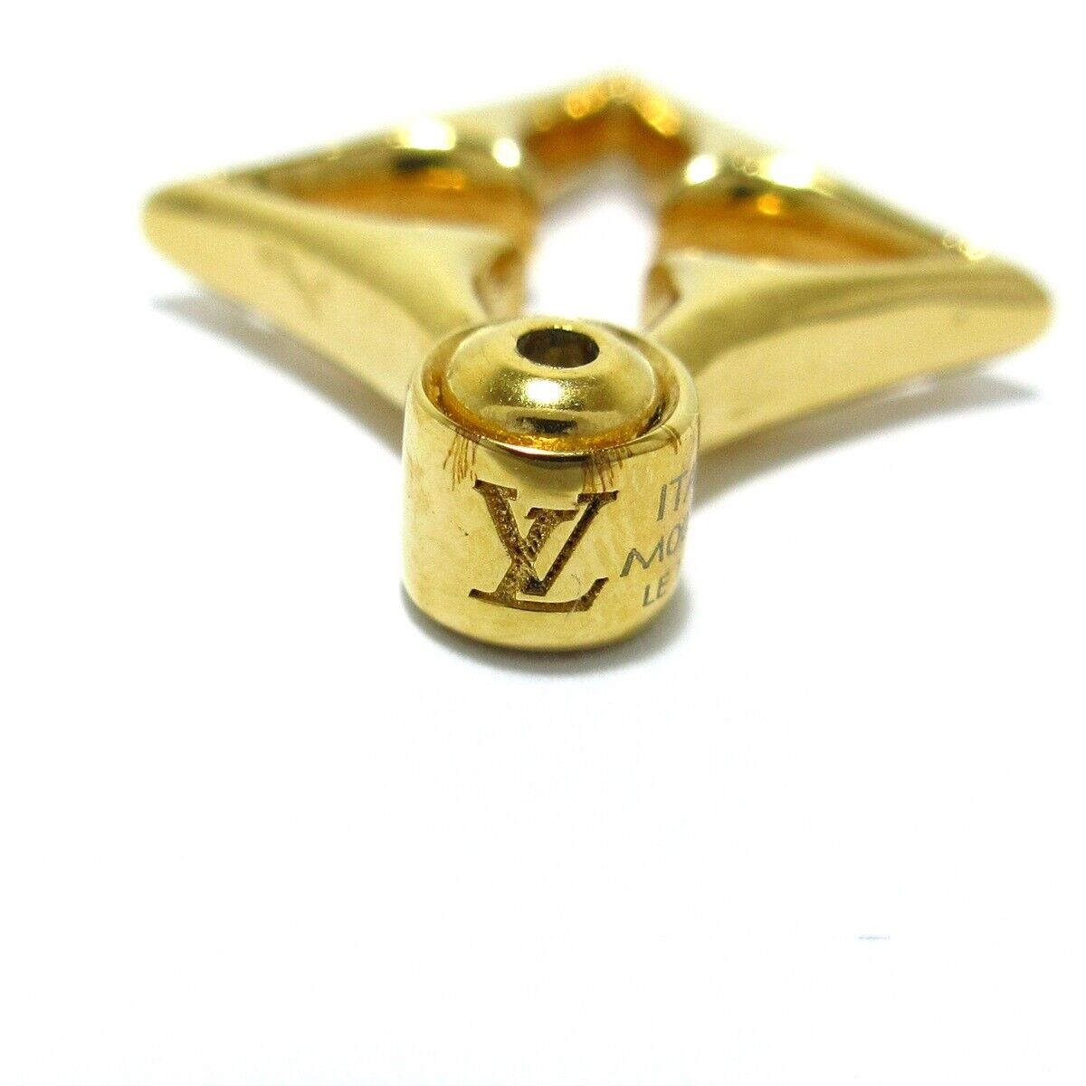 18K Louis Vuitton Flower Gram Earrings