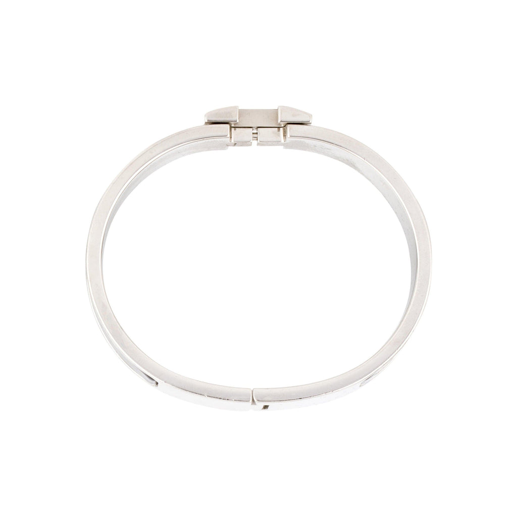 18K Clic Hermes Black Bracelet