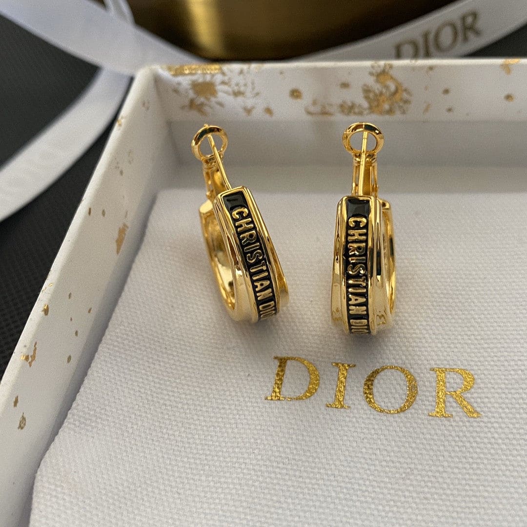 18K Dior Code Earrings