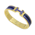 18K Clic Hermes Purple Bracelet