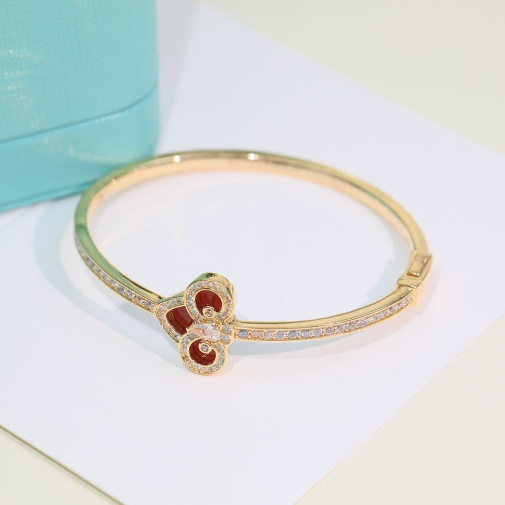 18K Tiffany Fleur De Lis Bracelet