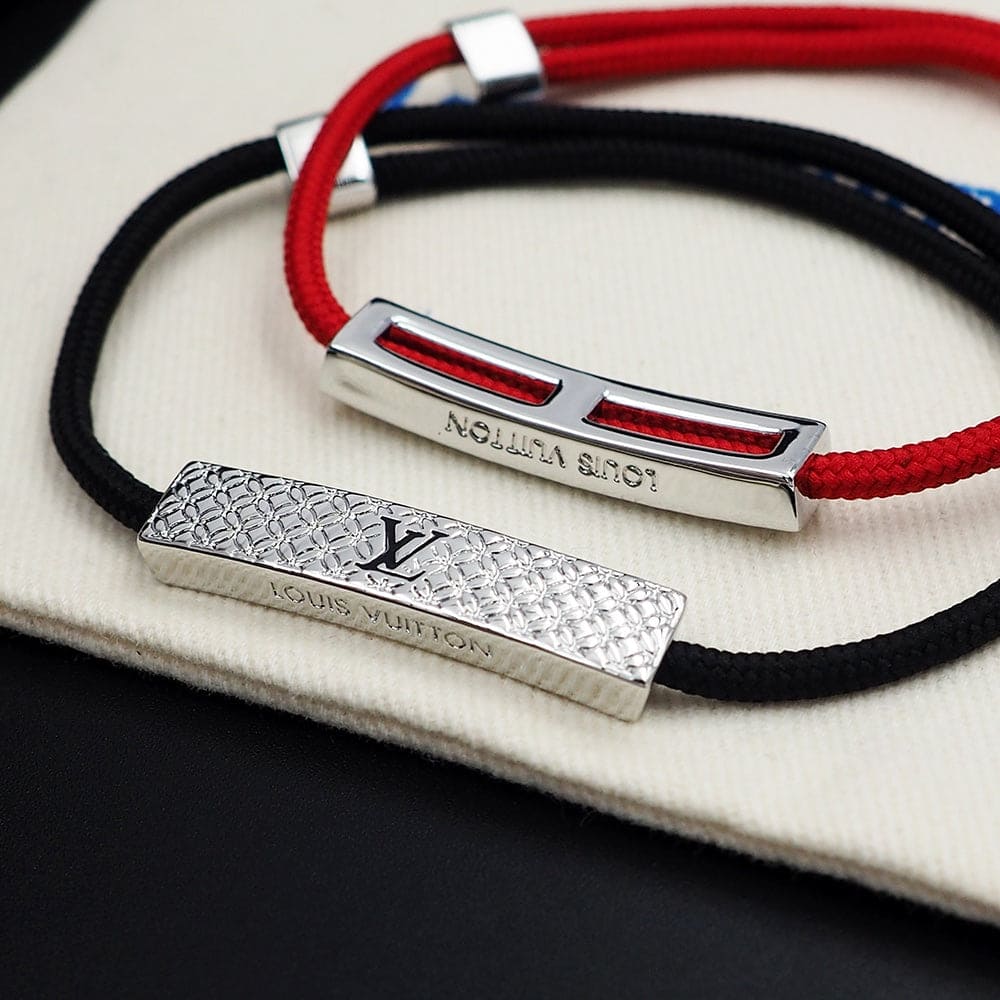 18K Louis Vuitton Champs Elys¨¦es Black Bracelet