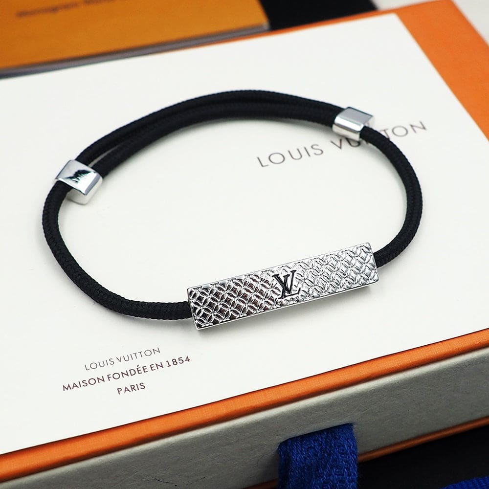 18K Louis Vuitton Champs Elys¨¦es Black Bracelet
