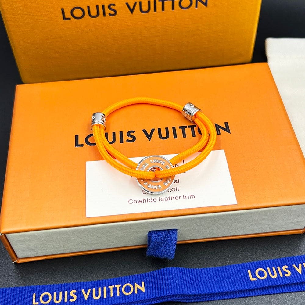 18K Louis Vuitton Disc Bracelet