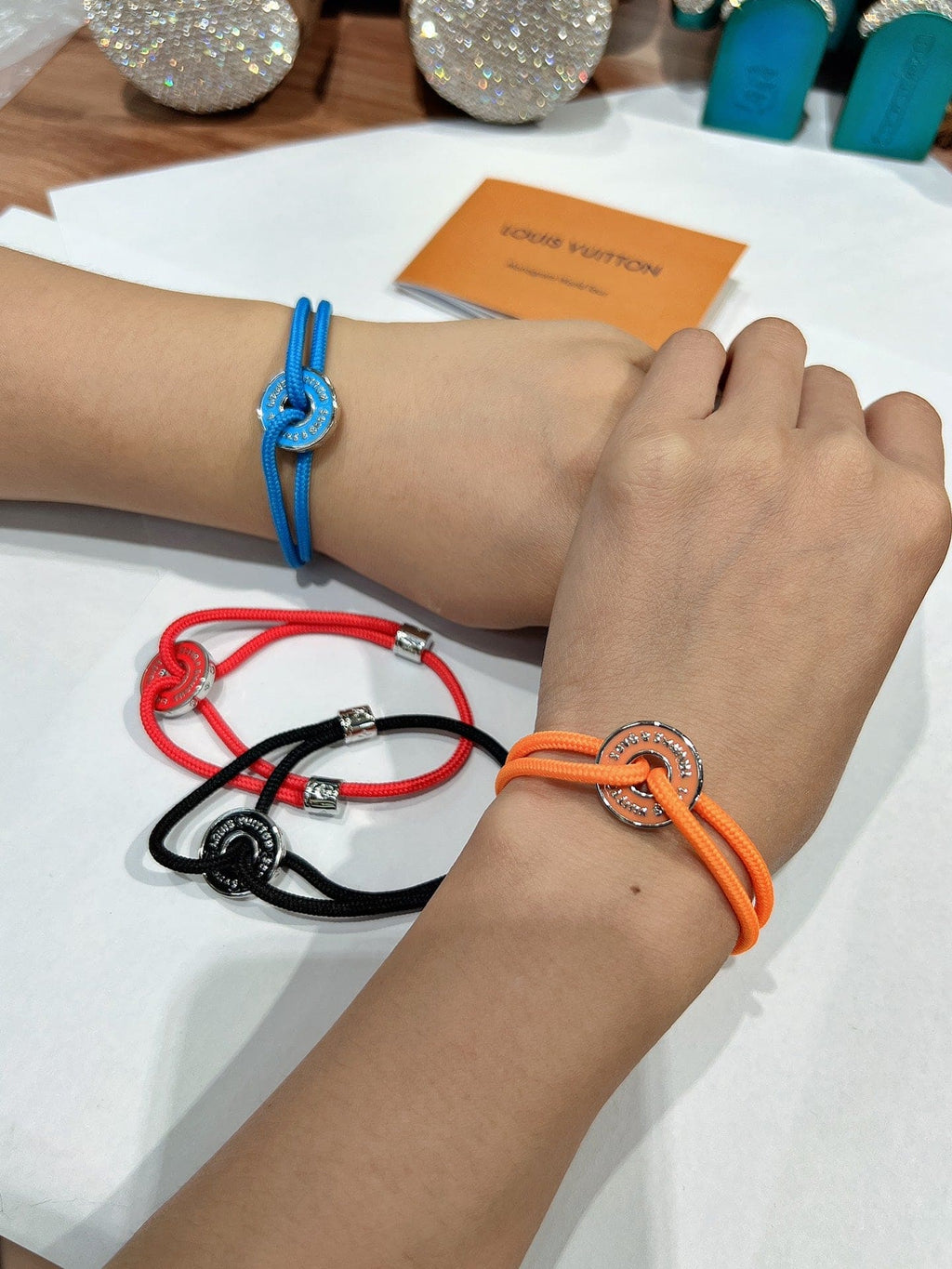 18K Louis Vuitton Disc Bracelet