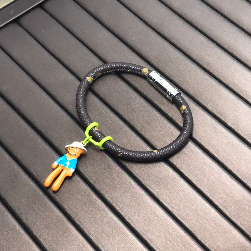 18K Louis Vuitton Hang It Mascot Bracelet