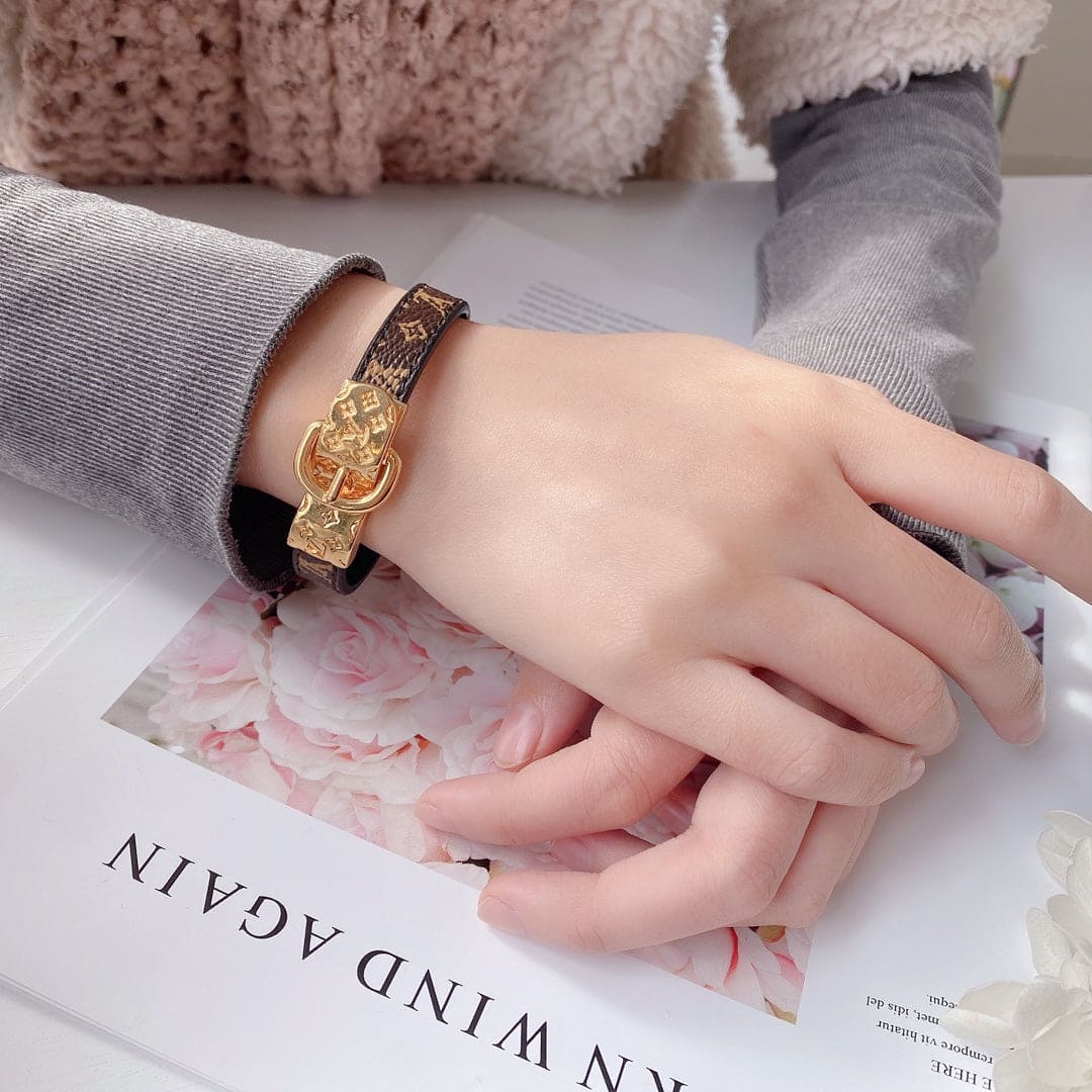 18K Louis Vuitton Belt Bracelet