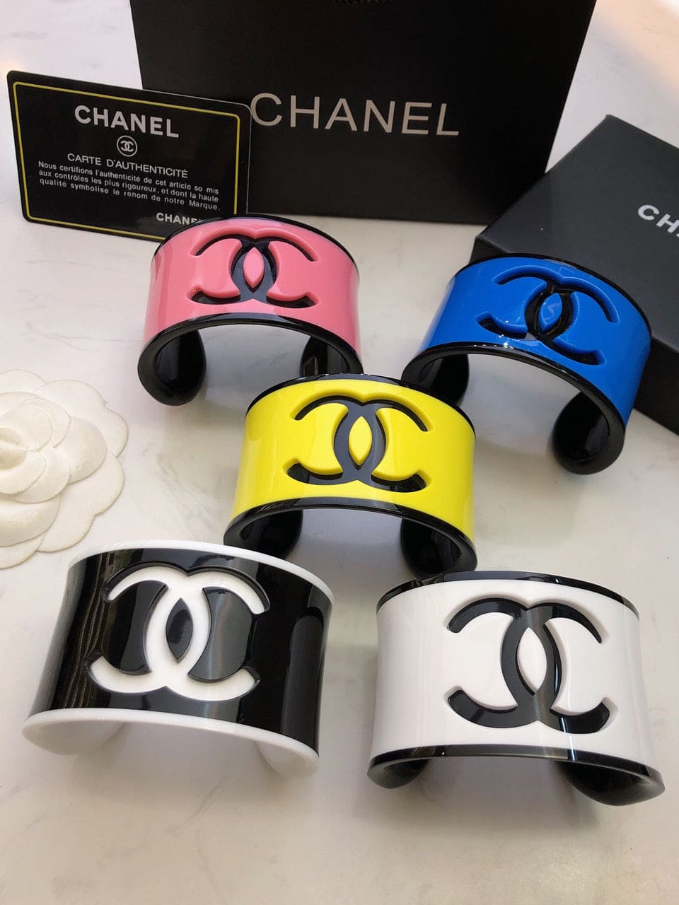 Chanel Pink Bracelet