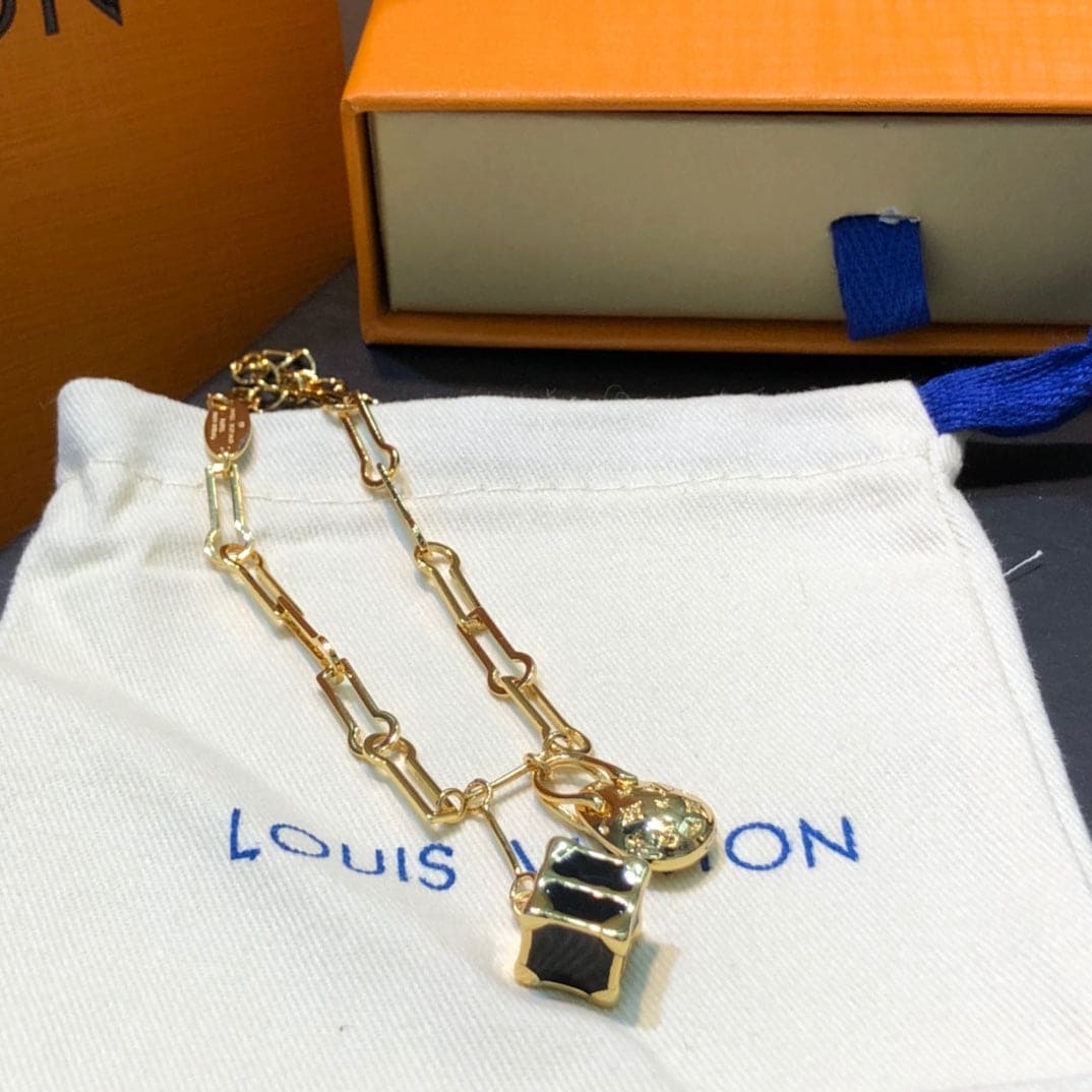 18K Louis Vuitton Dinosaur Egg Vintage Bracelet