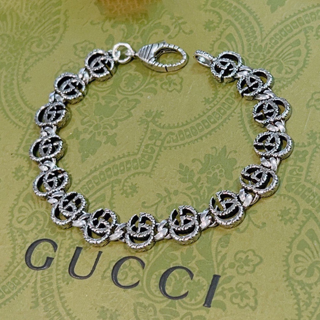 Double Gucci Interlocking Gucci Bracelet