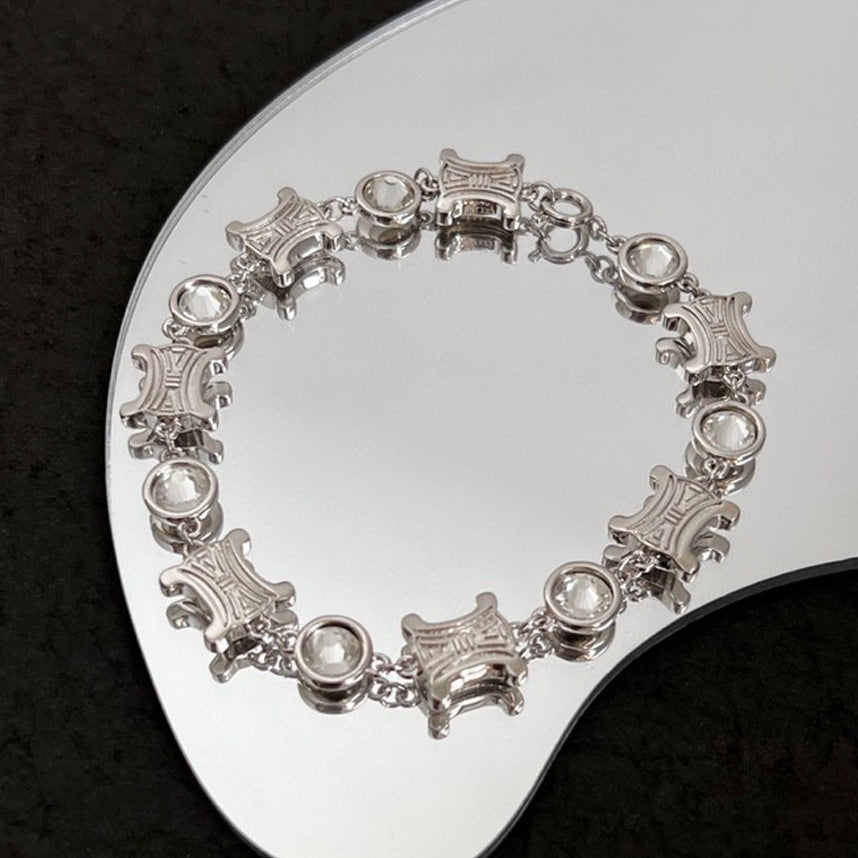 18K Celine Crystals Bracelet