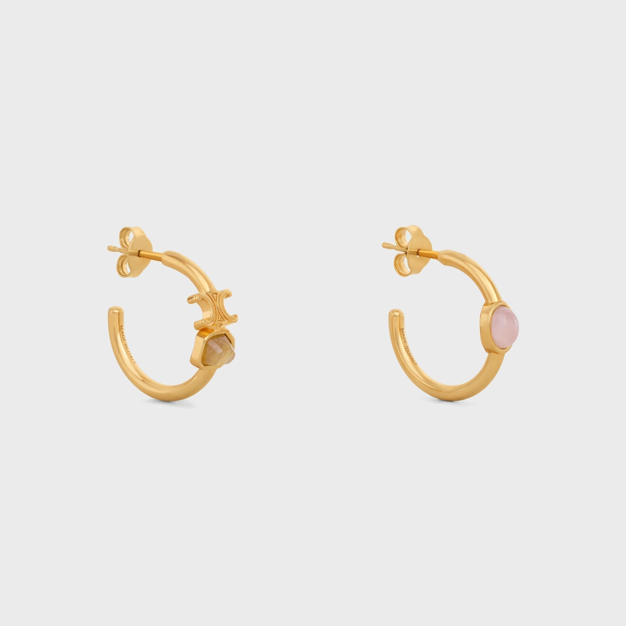18K Celine Indie Hoops Earrings