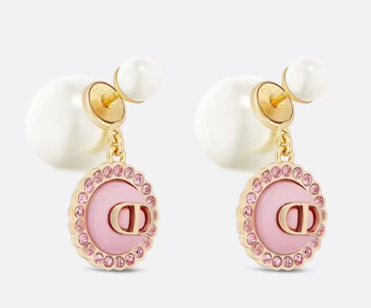 18K Dior Pearls Earrings