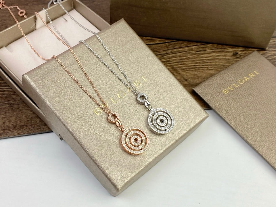 18K BVLGARI Cerchi Astrale Diamond Necklace