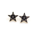 18K  Chanel Star Earrings