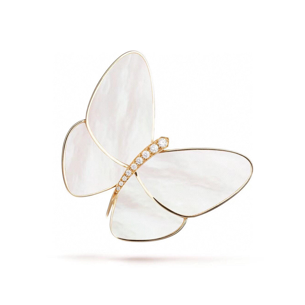 18K Butterfly Brooch