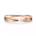 18K Tiffany Atlas x Narrow Hinged Bangle Bracelet