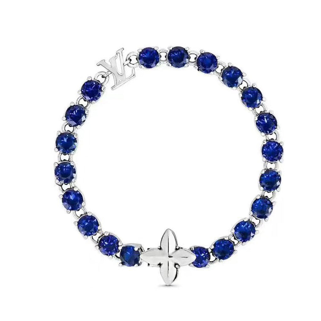 18K Louis Vuitton Crystal Bracelet