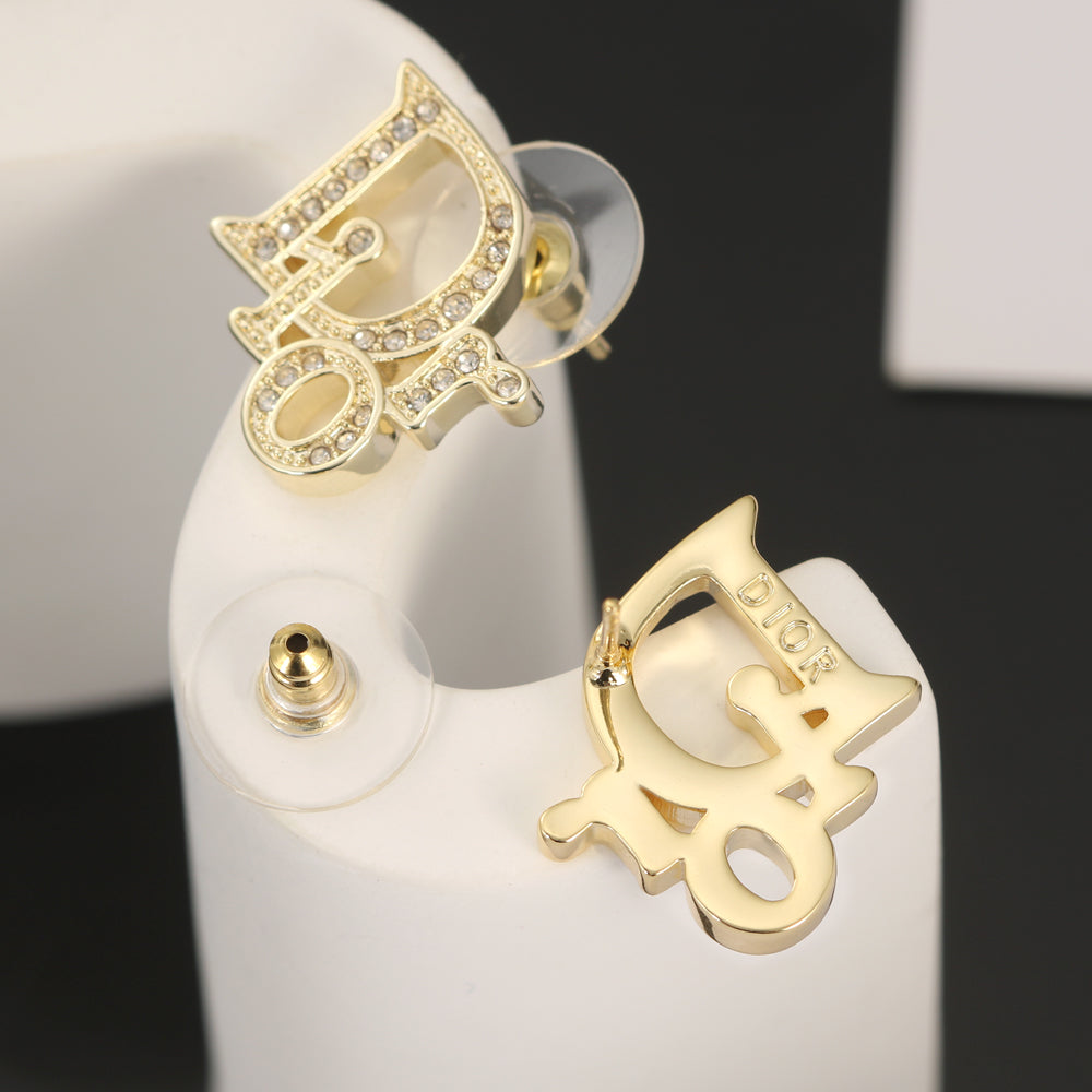 18K Dior Tribales Diamond Earrings