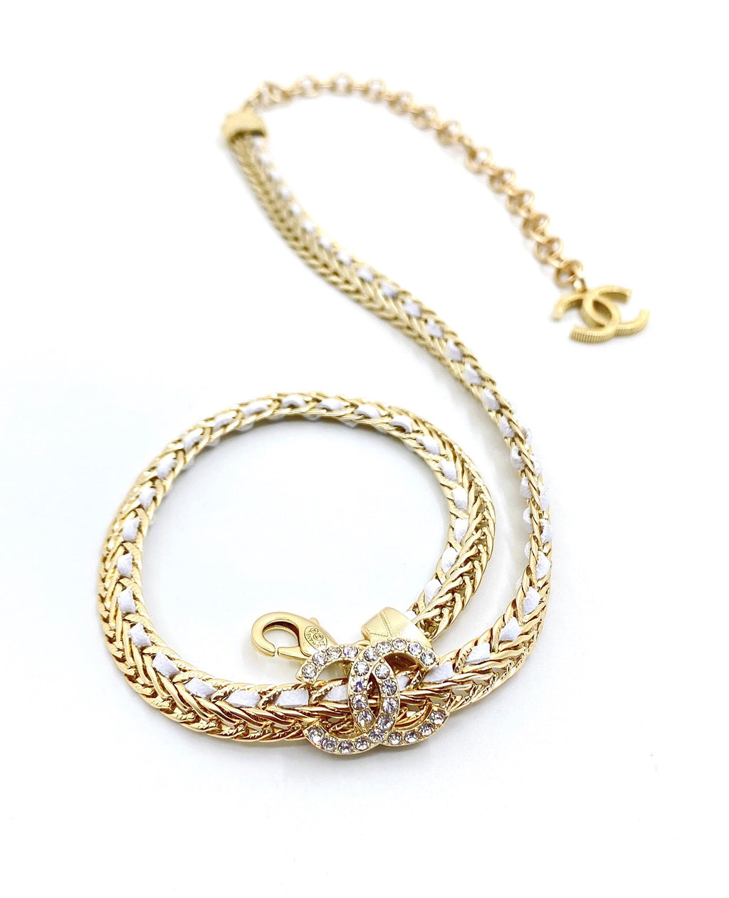 18K  Chanel Diamonds Choker Necklace