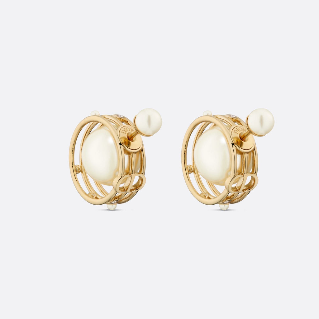 18K Dior D-Backstage Earrings