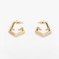 18K Fendi First Earrings