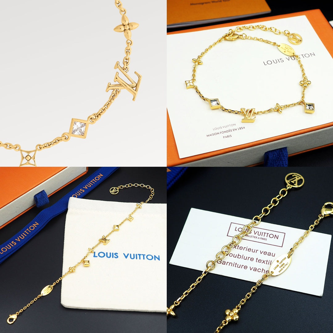 18K Louis Vuitton In The Sky Bracelet