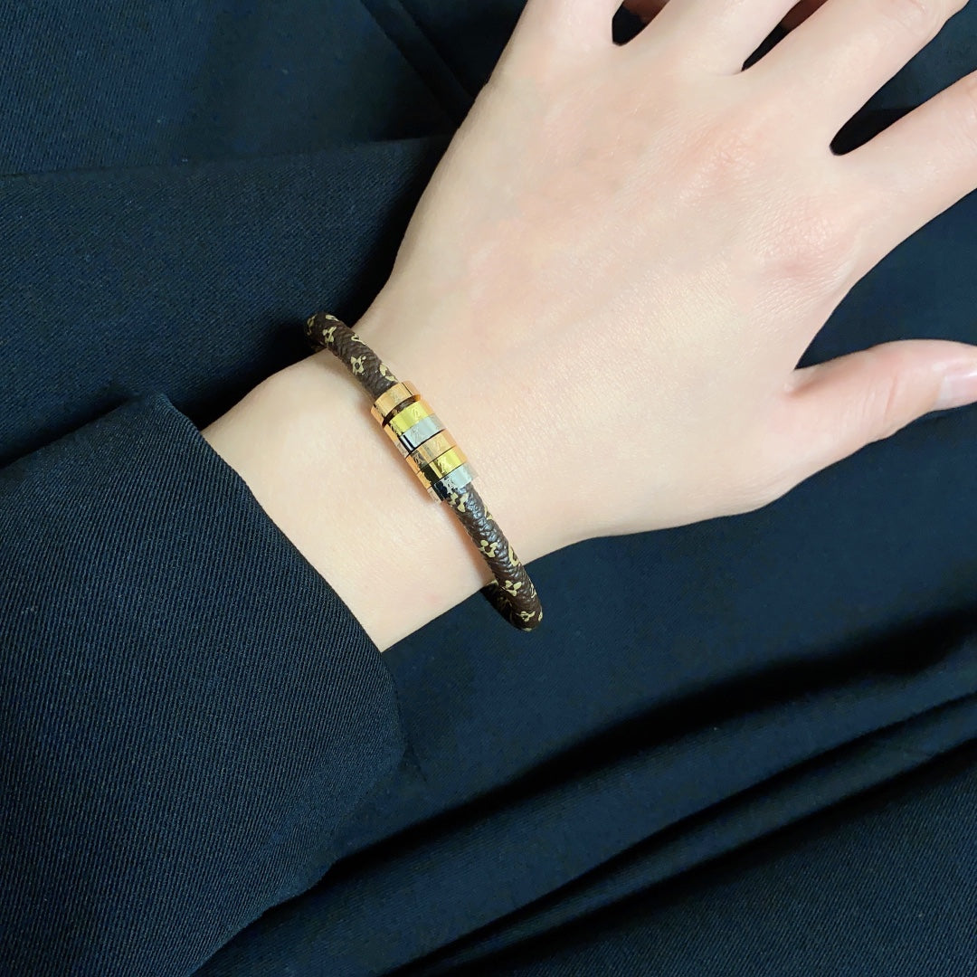 18K Louis Vuitton Monogram Bracelet