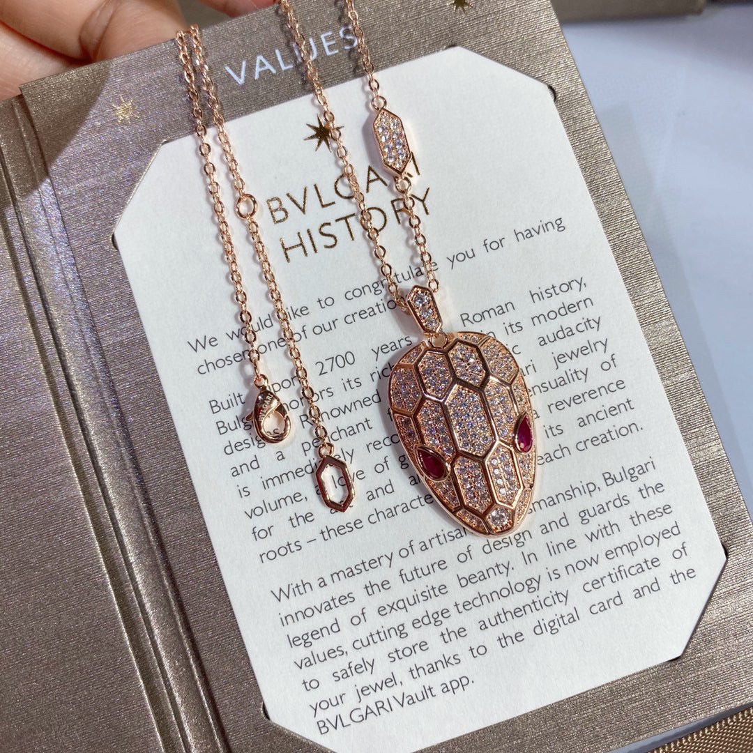 18K BVLGARI Serpenti Necklace
