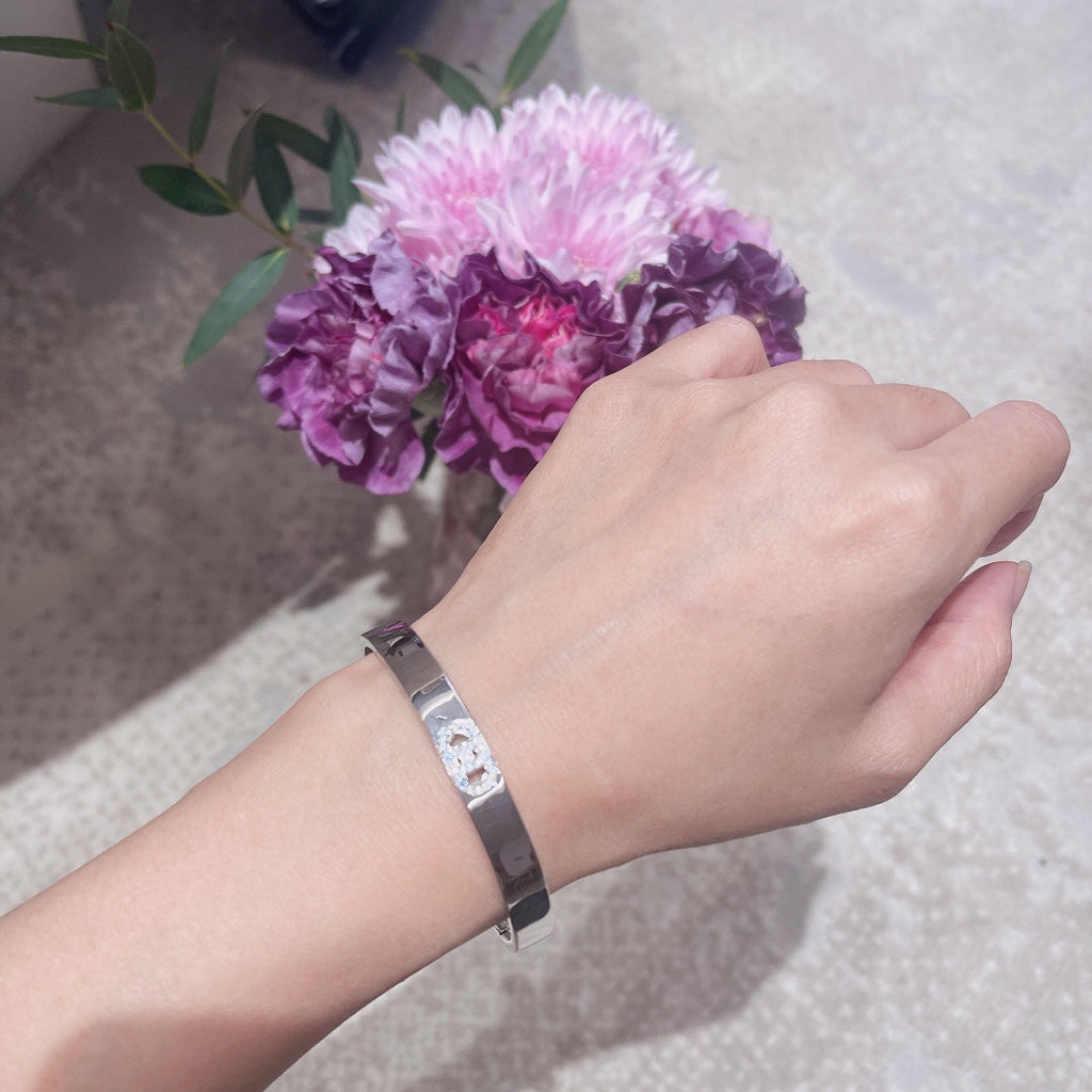 18K Hermes Diamonds Bracelet