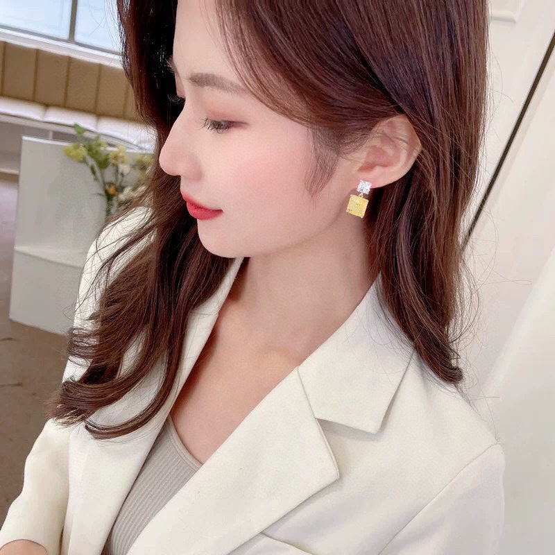 18K BVLGARI Crystals Earrings