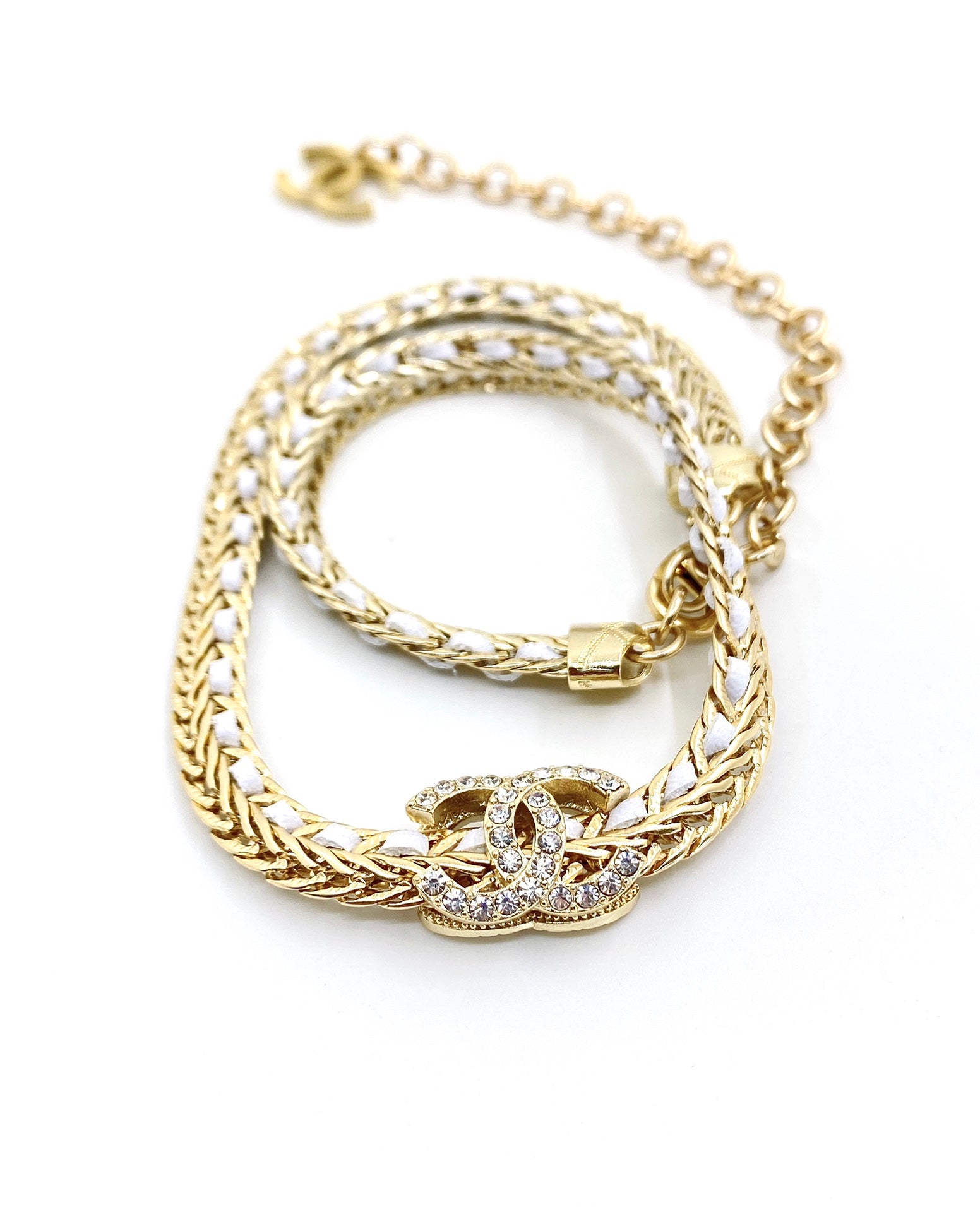 18K  Chanel Diamonds Choker Necklace