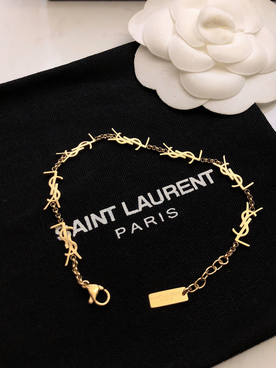 18K YSL Mini Cassan Bracelet