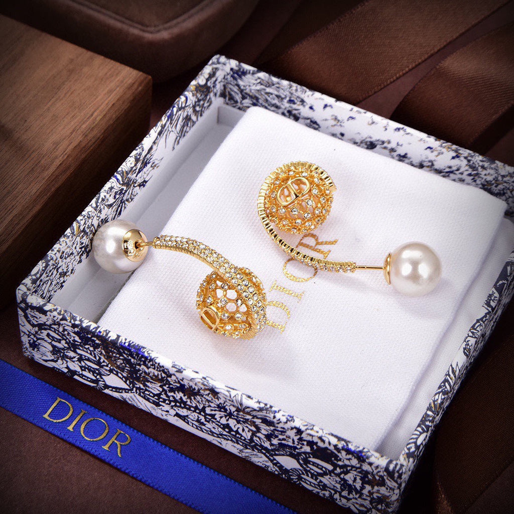 18K Dior Tribales Earrings